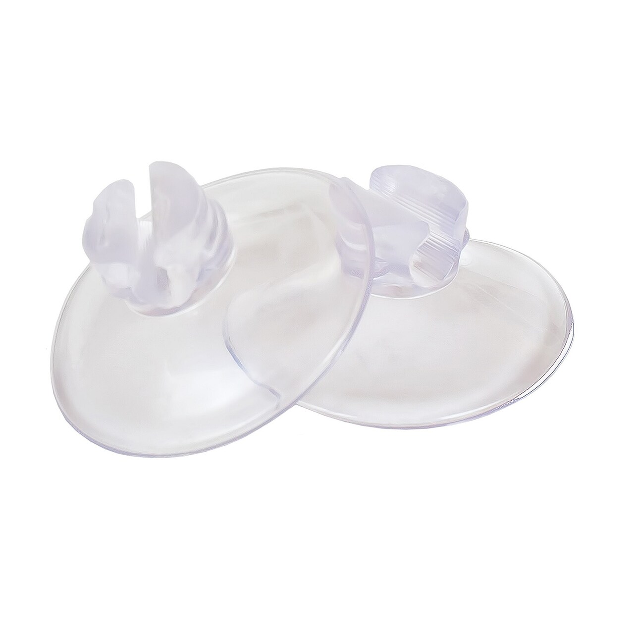 Simple Living Set of 20 Clear Suction Cup Christmas Light Clips - 1.5"
